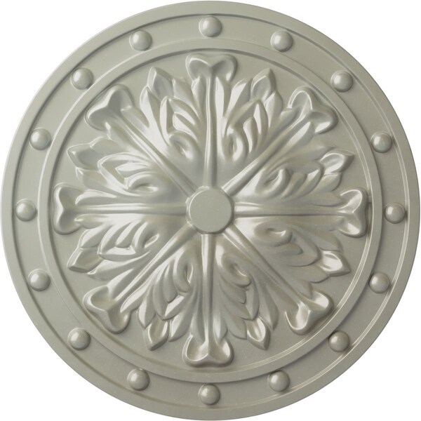 Ekena Millwork Foster Acanthus Leaf Ceiling Medallion (Canopies up to 2 1/4"), 20 1/2"OD x 1 1/2"P, Flash Copper CM20FOFCS - main